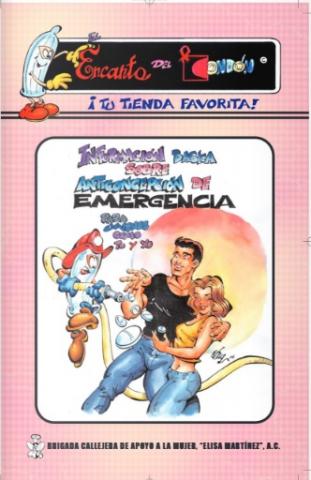 Portada de cómic de El Encanto del Condón y Brigada Callejera